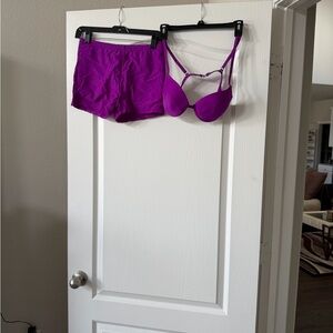 Chic Purple Bikini Set